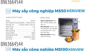 Các loại máy sấy dược liệu – Máy sấy kenview